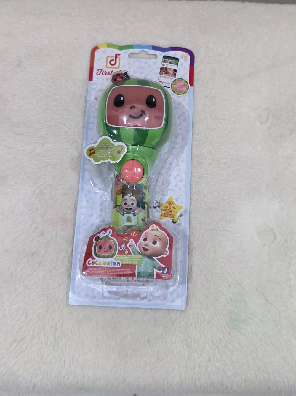 Cocomelon Green Musical Rattle for Toddlers